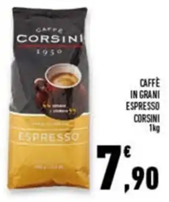 Conad Superstore Corsini Caffè in Grani Espresso 1 kg offerta