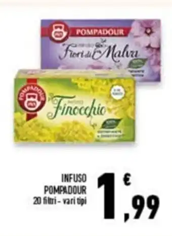 Conad Superstore Infuso Pompadour 20 filtri vari tipi offerta
