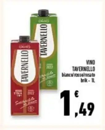 Conad Superstore Tavernello Vino 1 l offerta