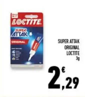 Conad Superstore Loctite Super Attak Original 3 g offerta