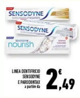 Conad Superstore Sensodyne Linea Dentifrico e Parodontax offerta