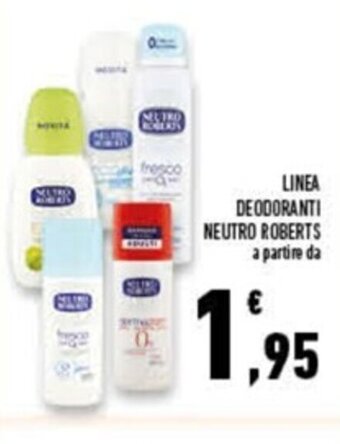 Conad Superstore Neutro Roberts Linea Deodoranti offerta