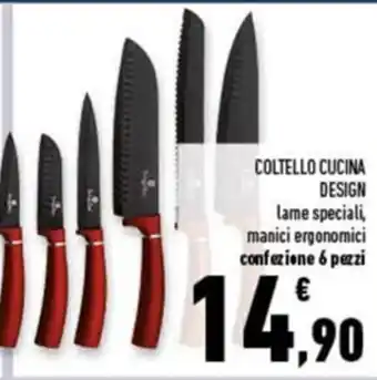 Conad Superstore Design Coltello Cucina 6 pezzi offerta