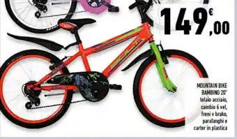 Conad Superstore Bambino Mountain Bike 20'' offerta