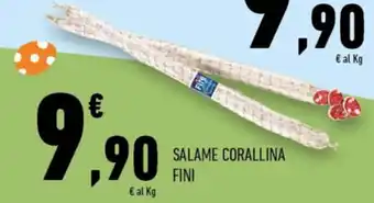 Conad Superstore Fini Salame Corallina offerta