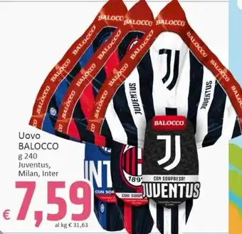 Paghi Poco Balocco Uovo 240 g offerta