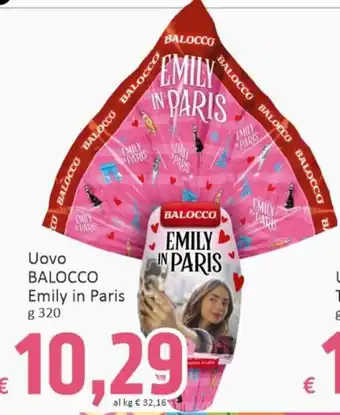 Paghi Poco Balocco Uovo Emily in Paris 320 g offerta