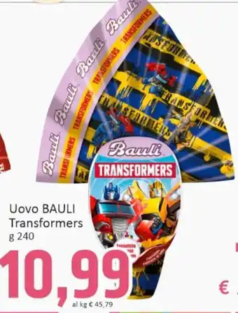 Paghi Poco Bauli Uovo Transformer 240 g offerta