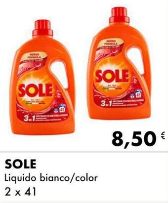 Sole Liquido bianco/color 2 x 41