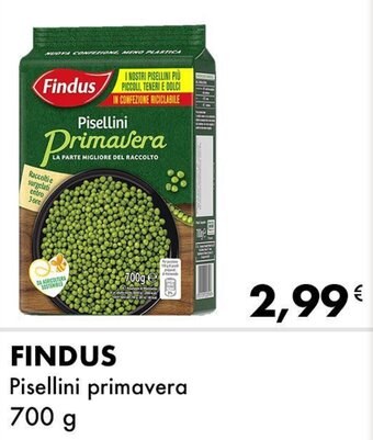 Iper Tosano Findus Pisellini primavera 700 g offerta