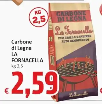 Carbone di Legna La Fornacella 2,5 kg.