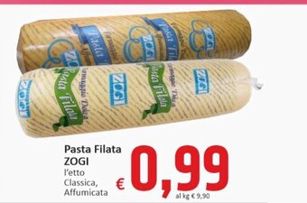 Paghi Poco Pasta Filata Zogi offerta