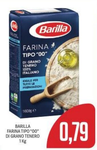 Supermercati Piccolo Barilla Farina Tipo "00" di Grano Tenero 1 kg offerta