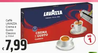 Caffè Lavazza Crema e Gusto Classico 250 g x 4
