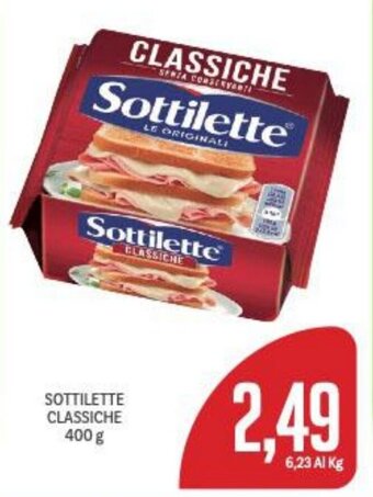 Supermercati Piccolo Sottilette Classiche 400 g offerta