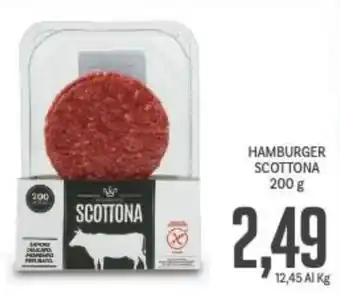 Supermercati Piccolo Hamburger Scottona 200 g offerta