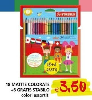 Il Gigante Stabilo Matite colorate offerta