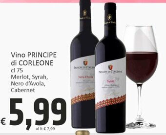 Vino Principe di Corleone 75 cl