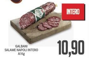 Supermercati Piccolo Galbani Salame Napoli Intero offerta