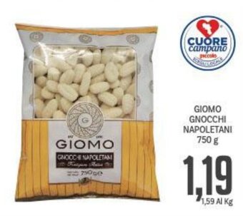 Supermercati Piccolo Giomo Gnocchi Napoletani 750 g offerta