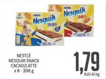 Supermercati Piccolo Nestlè Nesquik Snack Cacao/Latte x 8 - 208 g offerta