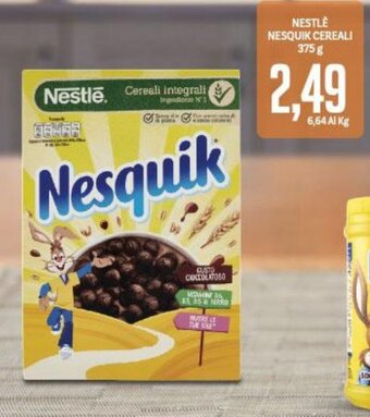 Supermercati Piccolo Nestlè Nesquik Cereali 375 g offerta
