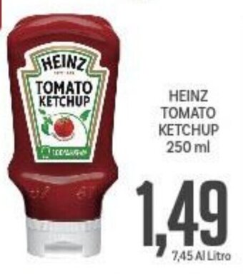 Supermercati Piccolo Heinz Tomato Ketchup 250 ml offerta