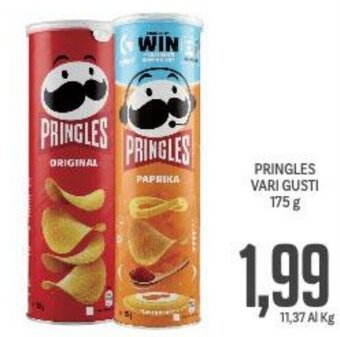 Supermercati Piccolo Pringles vari gusti 175 g offerta