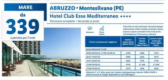 Lidl Hotel Club Esse Mediterraneo offerta