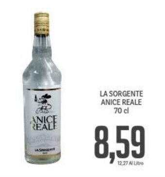 La Sorgente Anice Reale 70 cl