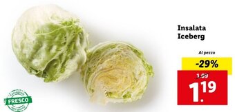 Lidl Insalata Iceberg offerta