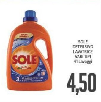 Sole Detersivo Lavatrice vari tipi 41 lavaggi