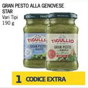 Supermercati Piccolo Star Gran Pesto Alla Genovese vari tipi 190 g offerta