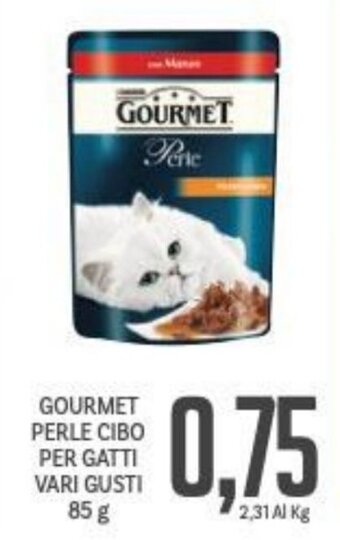 Gourmet Perle Cibo per Gatti vari gusti 85 g