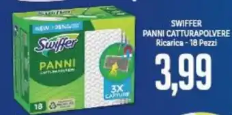Swiffer Panni Catturapolvere Ricarica 18 pezzi