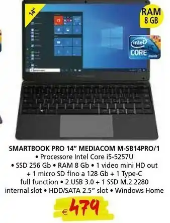 Mediacom Smartbook Pro 14'' M-SB14PRO1