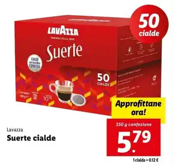 Lavazza Suerte cialde 350 g confezione