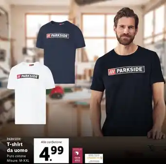 Lidl Parkside T-Shirt da Uomo M-XXL offerta