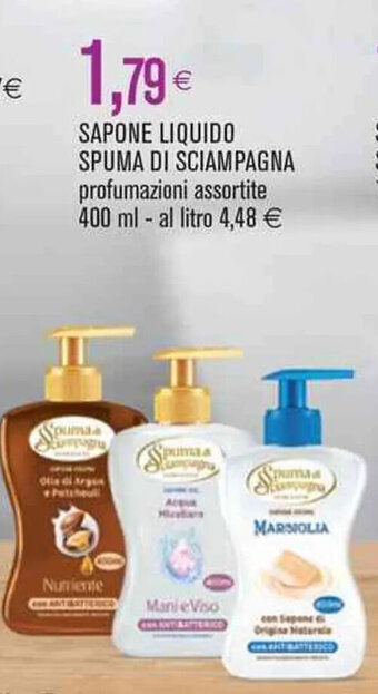 Coop Spuma di Sciampagna Sapone Liquido 400 ml offerta