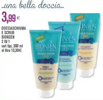 Bionsen Docciaschiuma E Scrub 2 in 1 300 ml