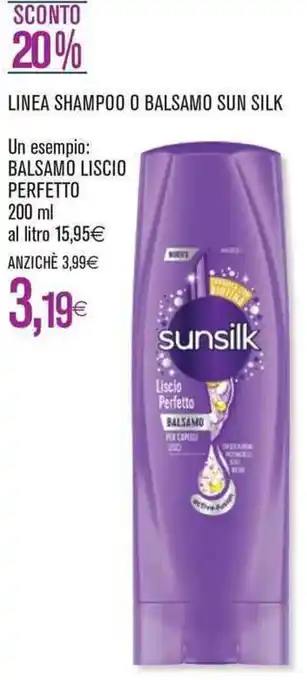 Coop Sunsilk Balsamo Liscio Perfetto 200 ml offerta