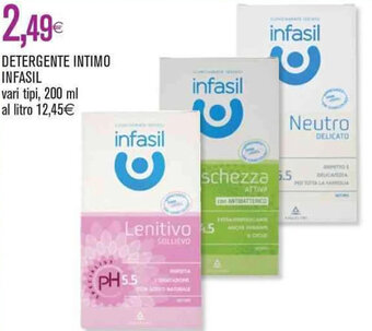 Coop Infasil Detergente Intimo 200 ml offerta