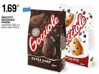 Coop Pavesi Gocciole Biscotti 500 g o 400 g offerta