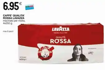 Coop Lavazza Qualita' Rossa Caffe' 4 x 250 g offerta