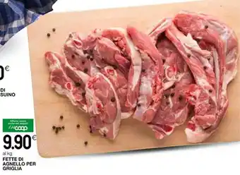 Coop Fette di Agnello Per Griglia offerta