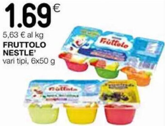 Coop Nestle' Fruttolo 6x50 g offerta