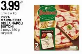 Buitoni Pizza Margherita Bella Napoli 2 pezzi 650 g