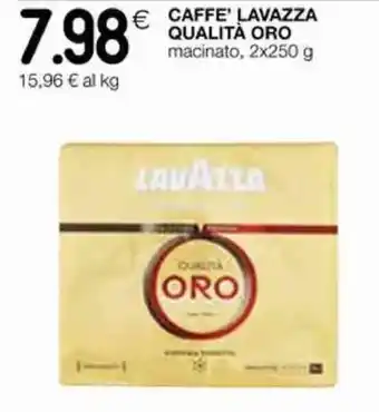 Coop Lavazza Qualita Oro Caffe' Macinato 2x250 g offerta