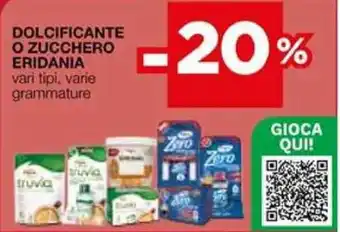 Coop Eridania Dolcificante o Zucchero offerta