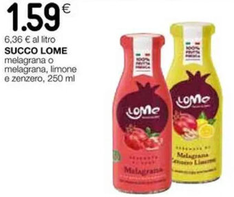 Coop Lome Succo 250 ml offerta